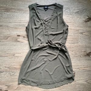 IZ Byer Army Green Dress